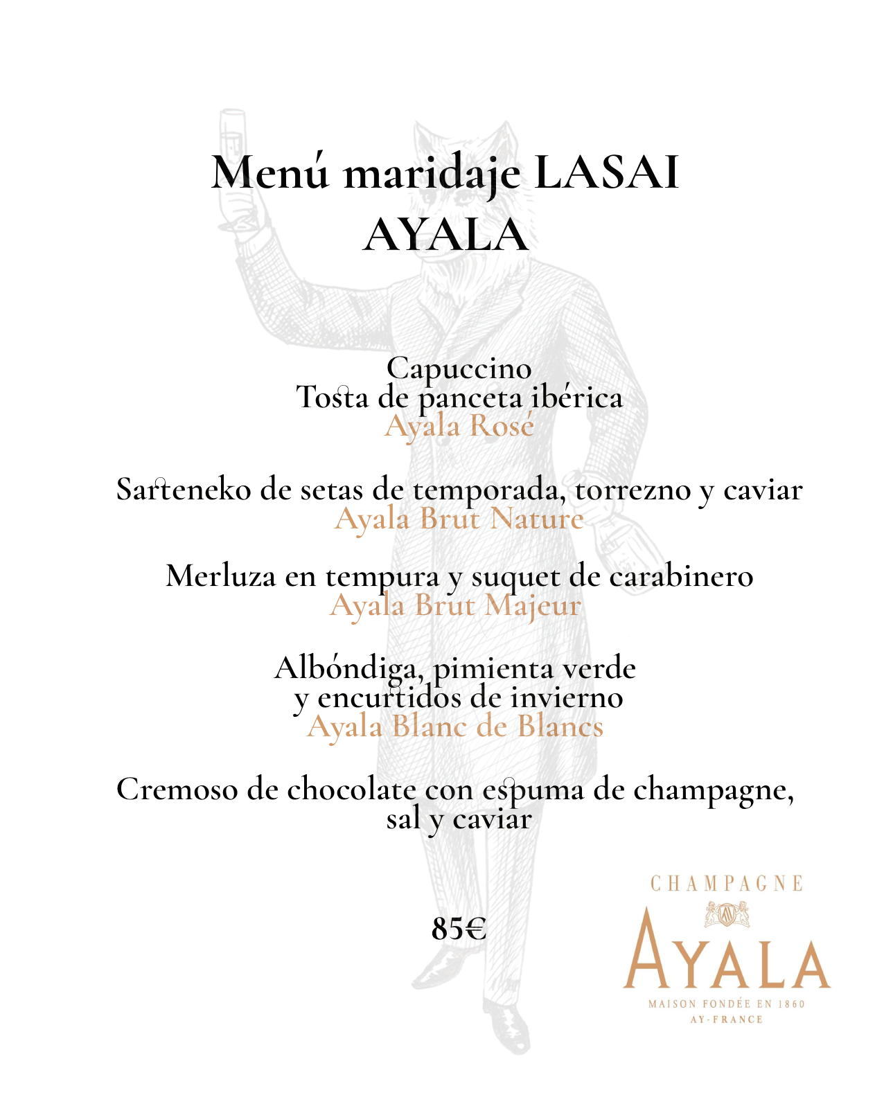 MENU AYALA
